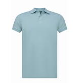 True Rise Poloshirt – Kurzarm Poloshirt für Herren – Slim Fit – A150 – Hellblau