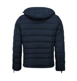 Enos Herren Kapuzenjacke – Schmale Passform – Mittelschwere Jacke – 8210 – Blau