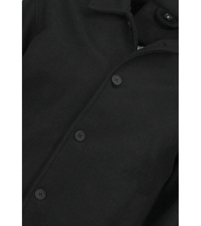 Enos Herrenjacke – Mittelschwere Herrenjacke – Herren Overshirt – 528 – Schwarz