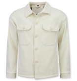 Enos Herren Overshirt mit Taschen – Herrenjacke – Mittelschwere Herrenjacke – 520 – Beige