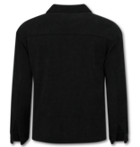 Enos Flanellhemd für Herren mit Taschen – Herrenjacke – Mittelschwere Herrenjacke – 520 – Schwarz