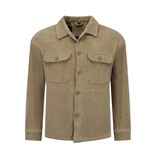 Enos Flanellhemd für Herren mit Taschen – Mittelschwere Herrenjacke – 520 – Braun