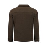 Enos Flanellhemd für Herren mit Taschen – 520 – Dunkelbraun