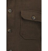 Enos Flanellhemd für Herren mit Taschen – 520 – Dunkelbraun