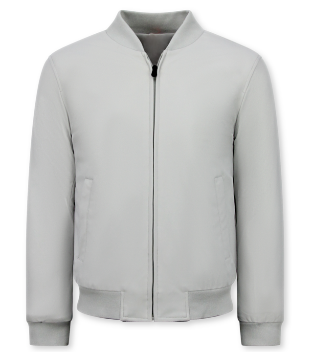 Enos  Herren Bomberjacke – Mittelschwere Jacke für Herren – 8862 – Grau