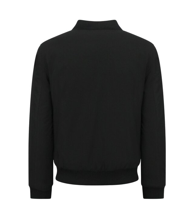 Enos Schicke Baseballjacke – Herrenjacke, mittelschwer – 8862 – Schwarz