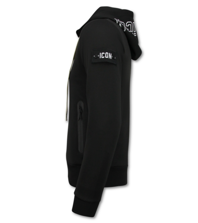 TopStar ICON Home Suit – Herren Trainingsanzug – Jogginganzug für Erwachsene – Trainingsanzug – 11765 – Schwarz