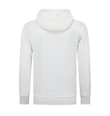 True Rise Oversized Hoodie für Herren mit Kapuze – ICONS Basic – Dick gewebt – 5808 – Weiß