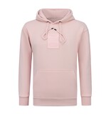 True Rise Oversized Hoodie für Herren mit Kapuze   ICONS Basic   Dick gewebt   5808   Rosa