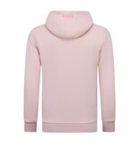 True Rise Oversized Hoodie für Herren mit Kapuze   ICONS Basic   Dick gewebt   5808   Rosa