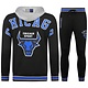 Chicago Bulls Herren Trainingsanzüge – Herren Jogginganzug – Herren Heimanzug – 5591 – Schwarz/Blau