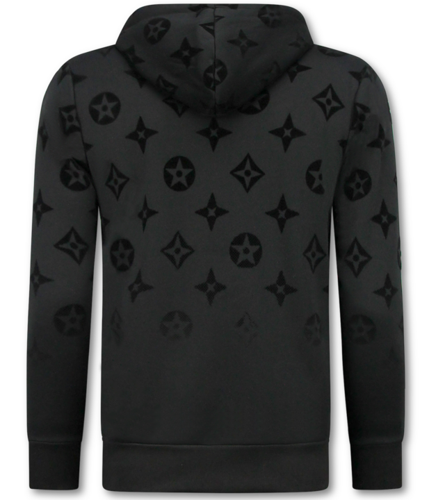 TopStar Dik Jogginganzug für Herren – Teddy Trainingsanzug für Herren – 5308 – Schwarz