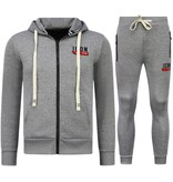 TopStar Dick gewebter Jogginganzug für Herren ICON   Trainingsanzug   Heimanzug für Erwachsene   11986   Grau