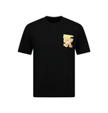 True Rise Herren-T-Shirt mit Aufdruck – Oversize-Herren-T-Shirt – Lustige Herren-T-Shirts – Lustige Shirts mit Bärenmotiv – 1960 – Schwarz