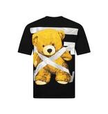 True Rise Herren-T-Shirt mit Aufdruck – Oversize-Herren-T-Shirt – Lustige Herren-T-Shirts – Lustige Shirts mit Bärenmotiv – 1960 – Schwarz