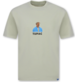 True Rise Tupac Shakur – Oversized Herren-T-Shirt – Herren-T-Shirt mit Aufdruck – 2Pac-T-Shirt mit Aufdruck – 1791 – Beige