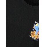 True Rise Casablanca Oversized Herren-T-Shirt – Herren-T-Shirt mit Puzzle-Print – 1987 – Schwarz