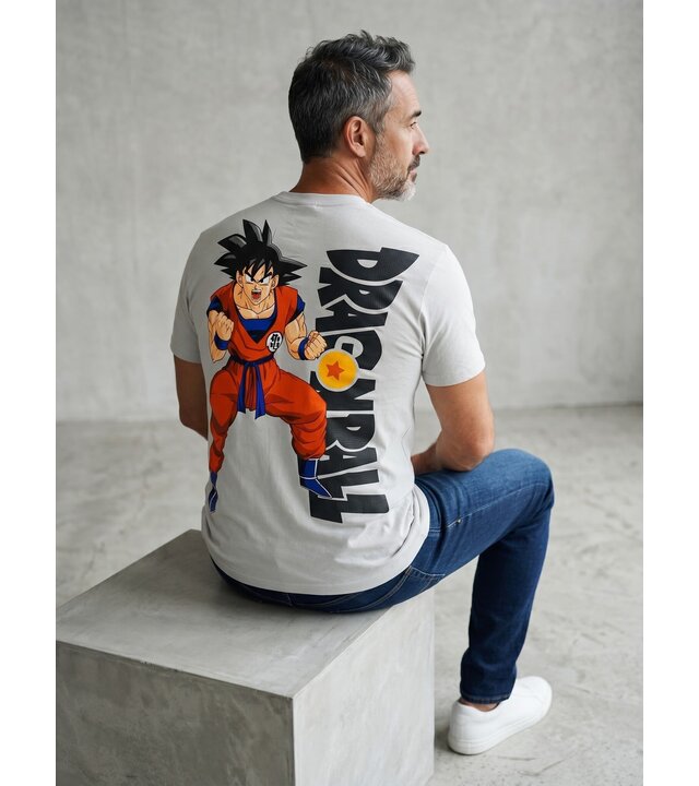 True Rise Dragon Ball Herren-T-Shirts – Lustige Herren-T-Shirts – Oversize-Herren-T-Shirt – 1965 – Grau