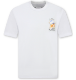 True Rise Casablanca Oversized Herren-T-Shirt – Herren-T-Shirt mit Aufdruck – 1988 – Weiß