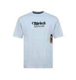 True Rise Marokkanische Herrenhemden – Herren-T-Shirt mit Aufdruck – Herren-T-Shirt mit Aufdruck – Größe 186 – Blau