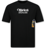 True Rise Marokkanische Herrenhemden – Herren-T-Shirt mit Aufdruck – Größe 186 – Schwarz