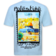Palästina Herrenhemd – Herren-T-Shirt mit Aufdruck – Größe 190 – Blau