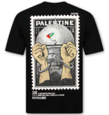 True Rise Kostenloses Palästina-Oversize-Herren-T-Shirt – Herren-T-Shirt mit Aufdruck – Größe 183 – Schwarz