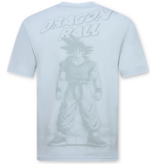 True Rise Dragon Ball Z Herren-Shirt – Oversized-T-Shirt für Herren – Lustiges T-Shirt für Herren – 312 – Blau