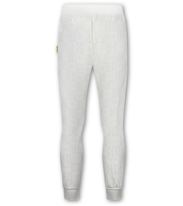 True Rise ICON Herren-Trainingsanzug – Herren-Twinset-Trainingsanzug – Jogginganzug für Erwachsene – 5837 – Weiß