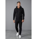 True Rise Herren-Trainingsanzüge – ICON Herren-Jogginganzug für Erwachsene – Herren-Loungewear – Herren-Trainingsanzug – 6153 – Schwarz