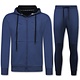ICON Herren-Jogginganzug – Herren-Trainingsanzüge – Herren-Loungewear – Trainingsanzug – 6153 – Blau