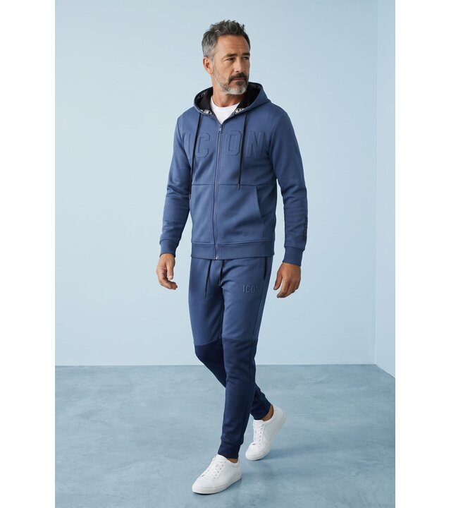 True Rise ICON Herren-Jogginganzug – Herren-Trainingsanzüge – Herren-Loungewear – Trainingsanzug – 6153 – Blau