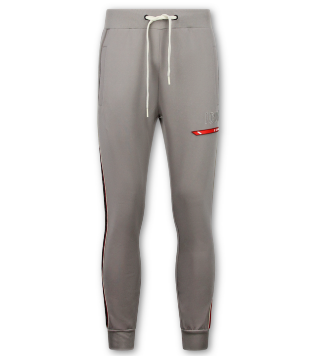 True Rise ICON Herren-Trainingsanzug – Jogginganzug für Erwachsene – Loungewear – Trainingsanzug – 6157 – Grau