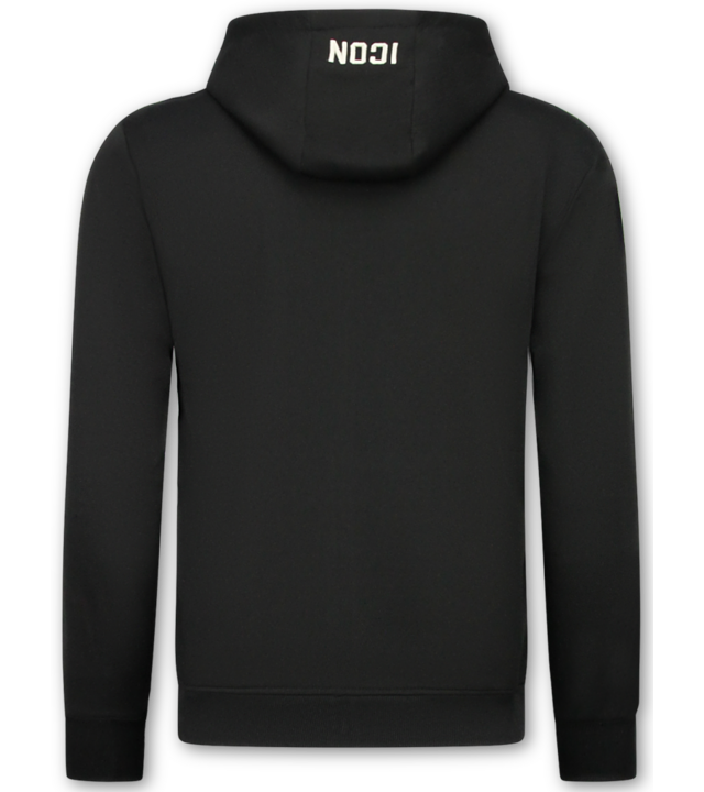 True Rise ICON Trainingsanzug für Herren – Jogginganzug für Herren – Loungewear für Herren – Trainingsanzug – 6157 – Schwarz