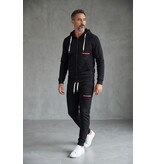 True Rise ICON Trainingsanzug für Herren – Jogginganzug für Herren – Loungewear für Herren – Trainingsanzug – 6157 – Schwarz