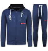 True Rise ICON Herren-Trainingsanzüge – Jogginganzug für Herren – Loungewear für Herren – Trainingsanzug – 6157 – Blau