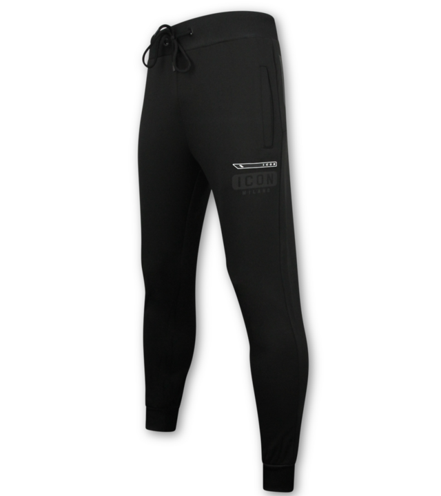 True Rise ICON Hoodie Herren-Jogginganzug – Herren-Trainingsanzug – Herren-Loungewear für Erwachsene – 6152 – Schwarz