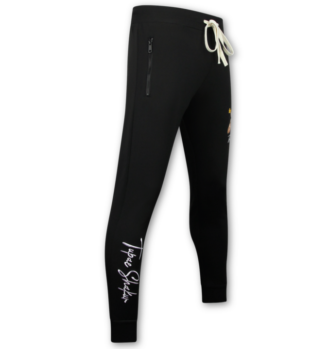 True Rise Tupac Kleidung – Herren-Jogginganzug 2Pac – Tupac Herren-Trainingsanzüge – 3389 – Schwarz