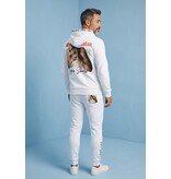 True Rise 2Pac Kleidung – Herren-Jogginganzüge – Tupac Herren-Trainingsanzüge – 3389 – Weiß