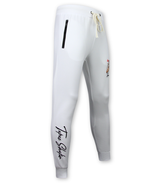 True Rise 2Pac Kleidung – Herren-Jogginganzüge – Tupac Herren-Trainingsanzüge – 3389 – Weiß