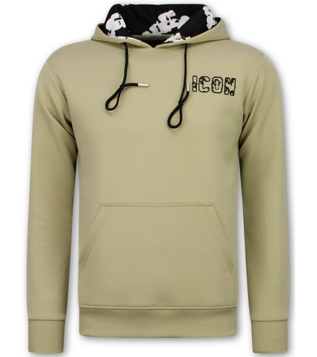 True Rise Zweiteiliges Set ICON – Herren-Trainingsanzug – Herren-Jogginganzug – Herren-Loungewear – 088 – Braun