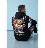 True Rise ICON Zweiteiler-Set – Herren-Trainingsanzug für Erwachsene – Herren-Jogginganzug – Herren-Loungewear – 088 – Schwarz