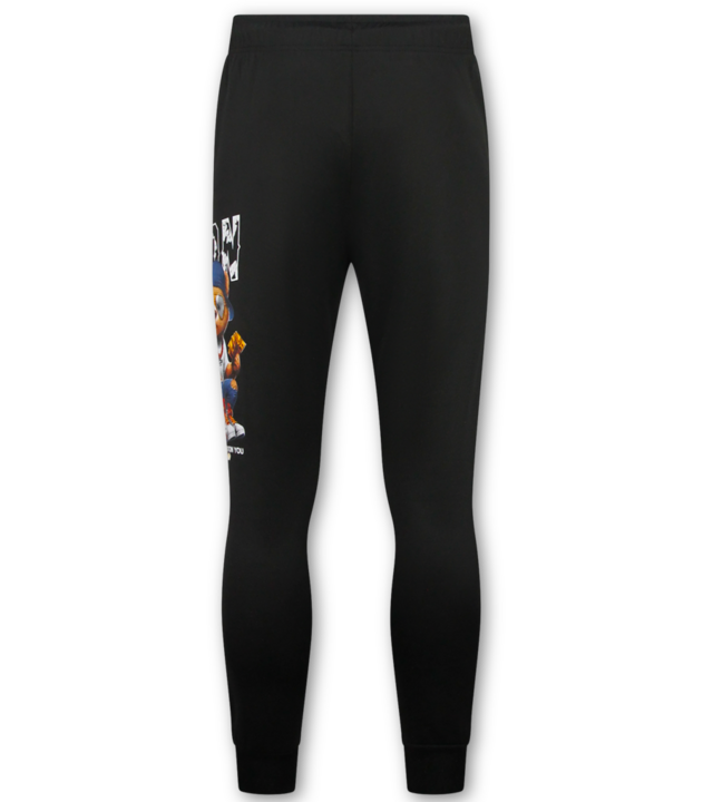 True Rise ICON Zweiteiler-Set – Herren-Trainingsanzug für Erwachsene – Herren-Jogginganzug – Herren-Loungewear – 088 – Schwarz