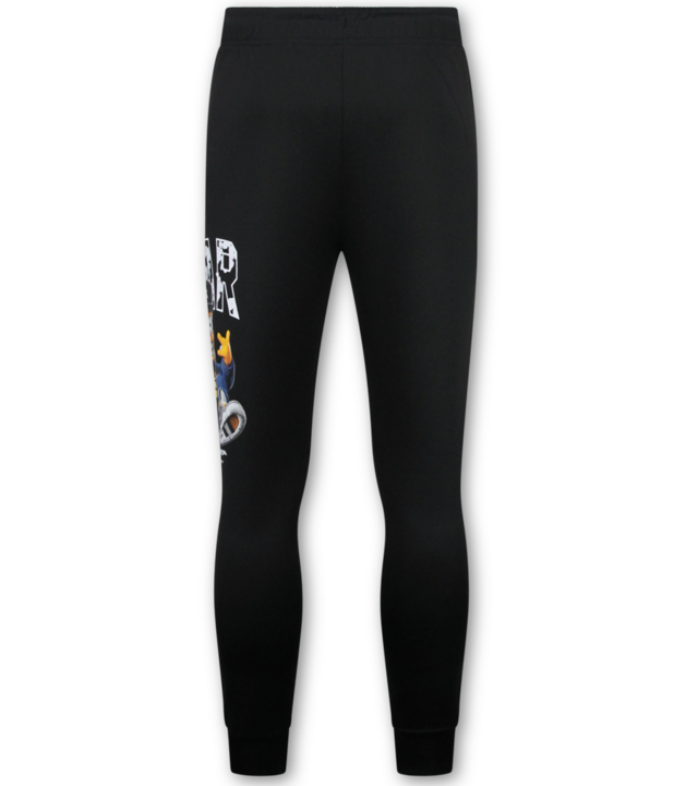 True Rise  Zweiteiliges Set – Simpsons-Trainingsanzug für Herren – Jogginganzug für Herren – Loungewear für Herren – 089 – Schwarz