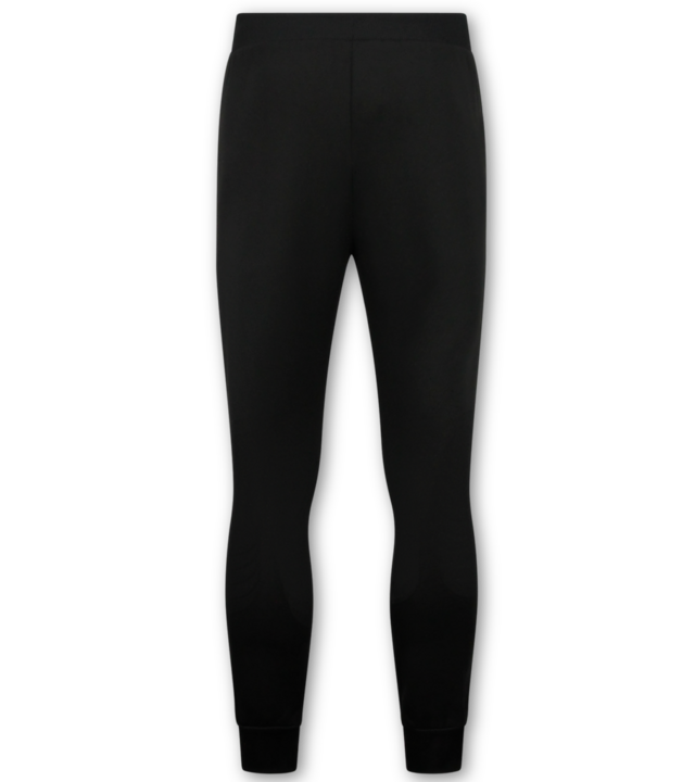 True Rise Teddybär-Trainingsanzug für Herren – Jogginganzug für Herren – Loungewear für Herren – 6052 – Schwarz/Rot