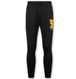 True Rise Herren-Trainingsanzug – Teddybär-Jogginganzug für Herren – Herren-Loungewear – 6052 – Schwarz/Gelb