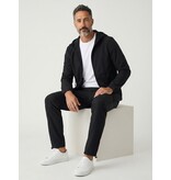 True Rise Tech Suit Sommer-Set Herren-Trainingsanzug – Dünner Herren-Trainingsanzug – Herren-Loungewear – 1050 – Schwarz