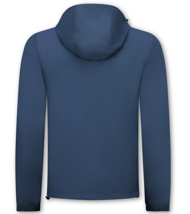 True Rise Dünner Herren-Trainingsanzug für den Sommer – Dünner Funktionsanzug für Herren – Herren-Loungewear – 1050 – Blau