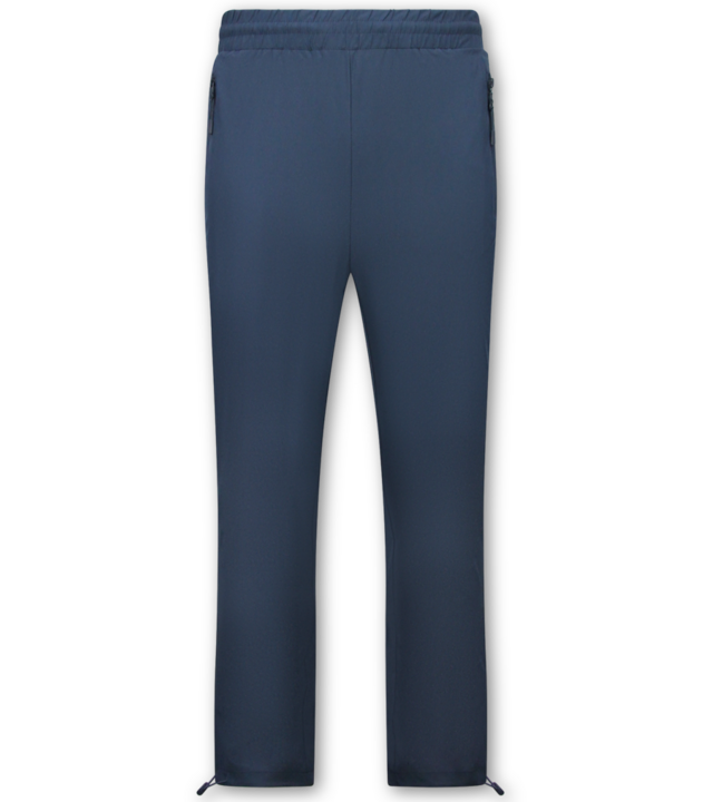 True Rise Dünner Herren-Trainingsanzug für den Sommer – Dünner Funktionsanzug für Herren – Herren-Loungewear – 1050 – Blau