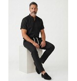 Enos Herren-Sommer-Set – Herren-Sommerhose – Hemd und Hose – Twinset – C211 – Schwarz